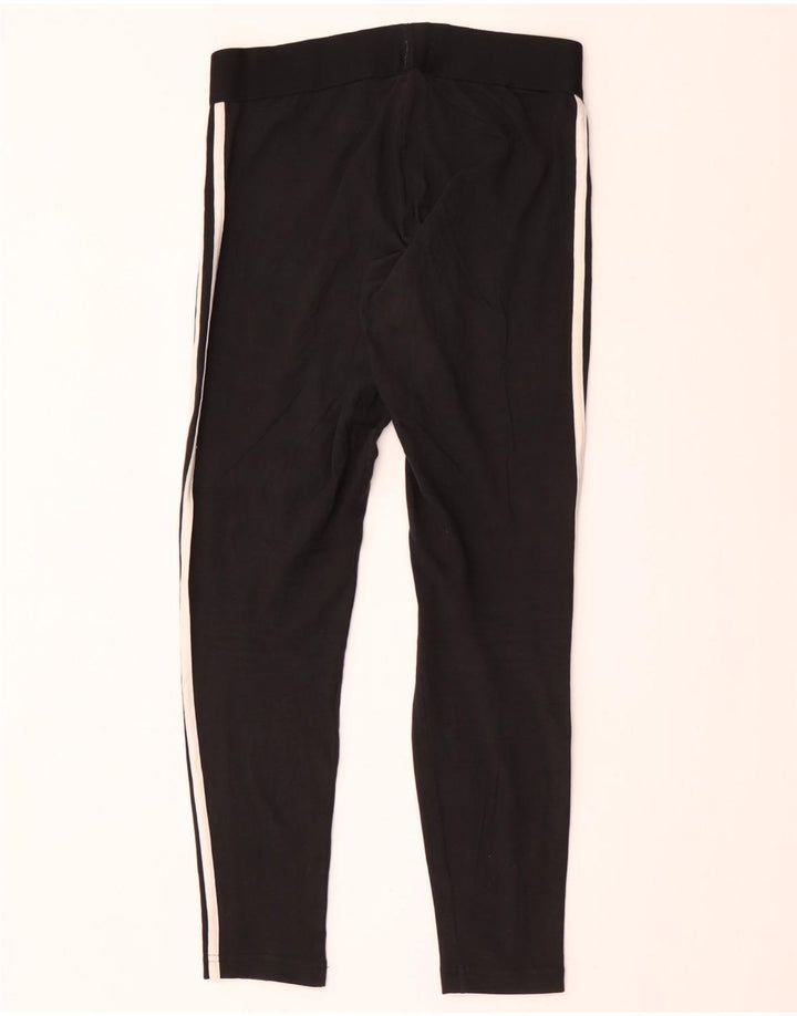 Leggings ADIDAS para mujer Reino Unido 12/14 Mediano Negro Algodón