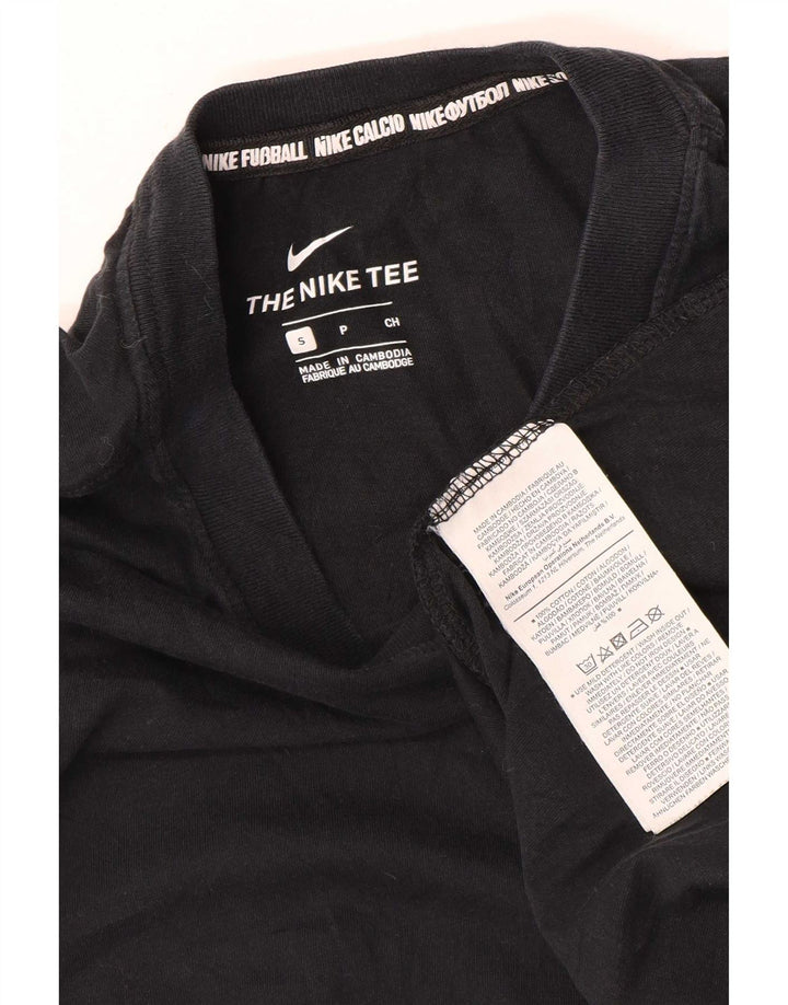 Camiseta Nike Hombre Top Small Negro Algodón
