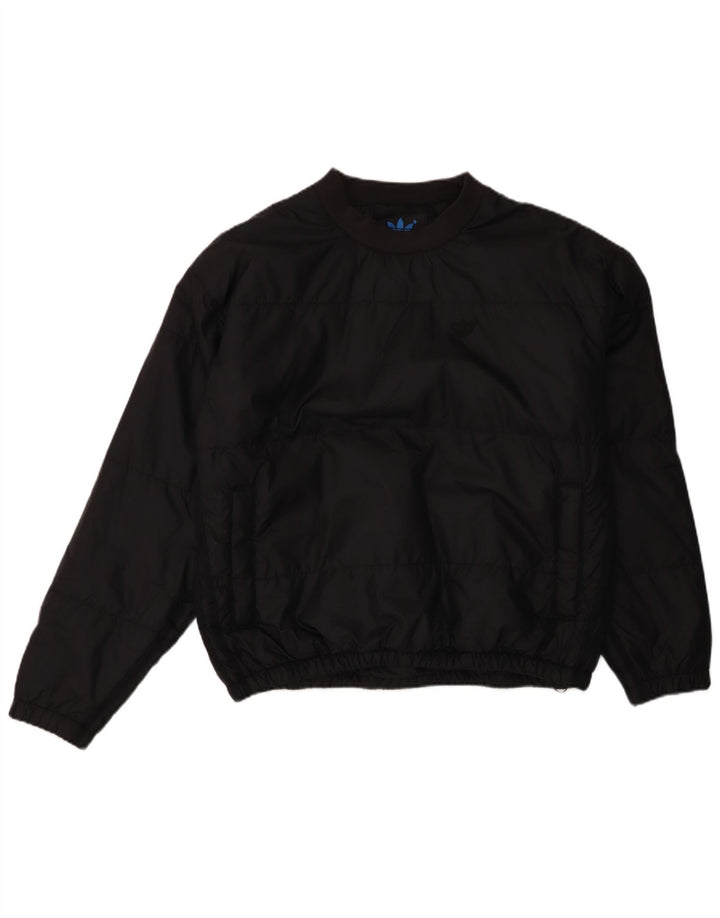 Adidas Chaqueta acolchada de gran tamaño para hombre UK 34 XS Poliéster negro