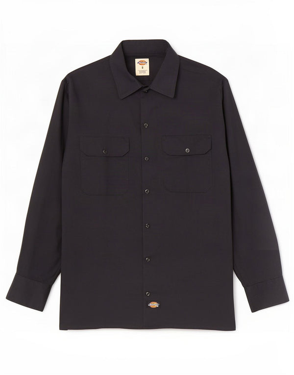 Camisa Dickies Hombre Small Poliéster Negro
