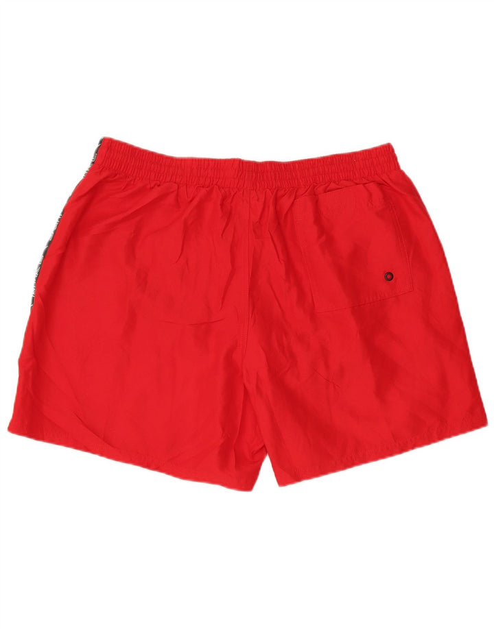 NIKE Shorts de baño gráficos para Hombre XL Poliéster Rojo