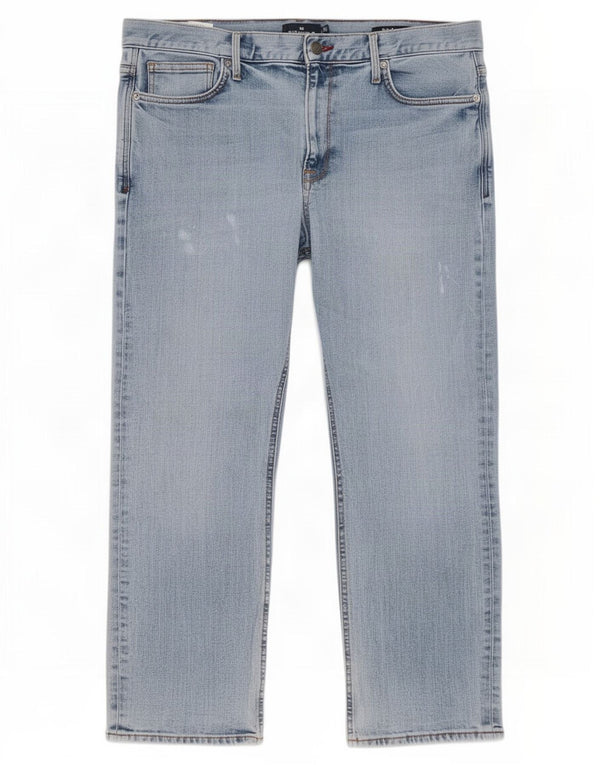 Marks & Spencer Vaqueros rectos azules Harbor para hombre W38 L26 Algodón