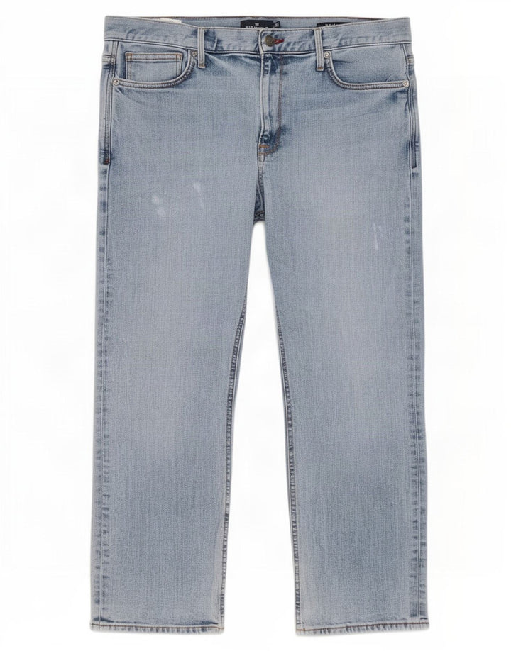 Marks & Spencer Vaqueros rectos azules Harbor para hombre W38 L26 Algodón