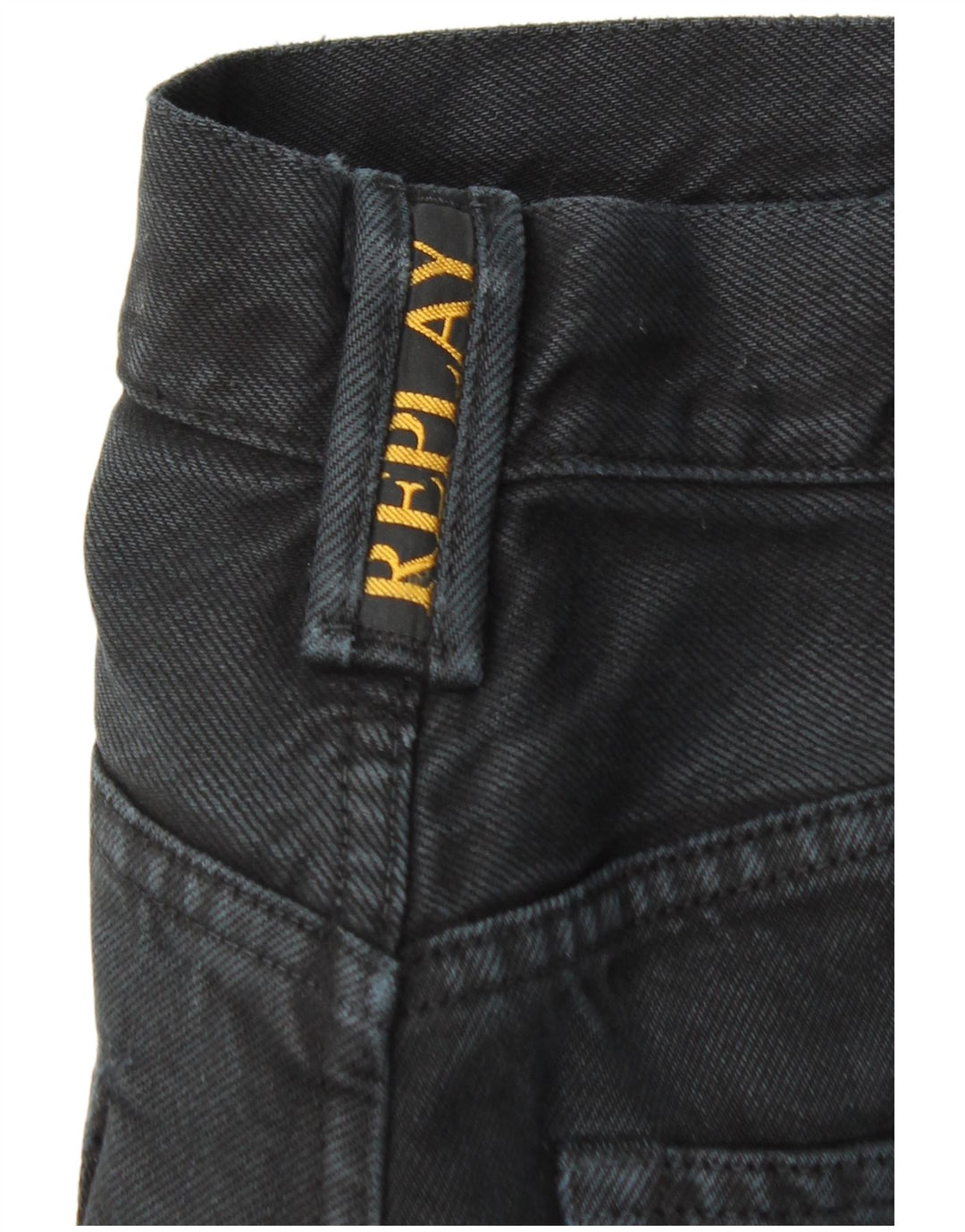 Vaqueros rectos para hombre Replay W32 L30 Black