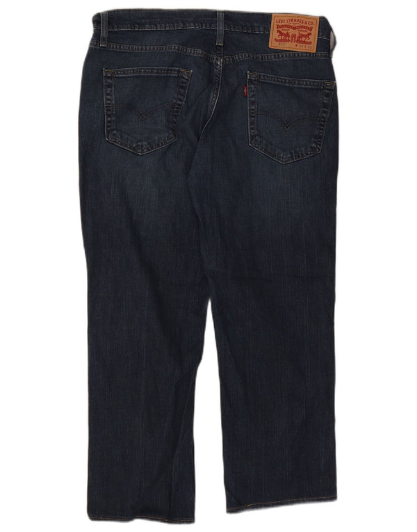 Levi's Hombre 511 Slim Tapered Jeans W34 L25 Algodón Azul Marino