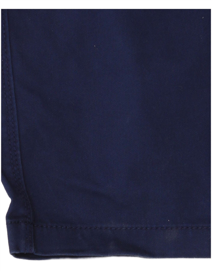 Celio Pantalones cortos cargo para hombre W34 Algodón azul marino grande