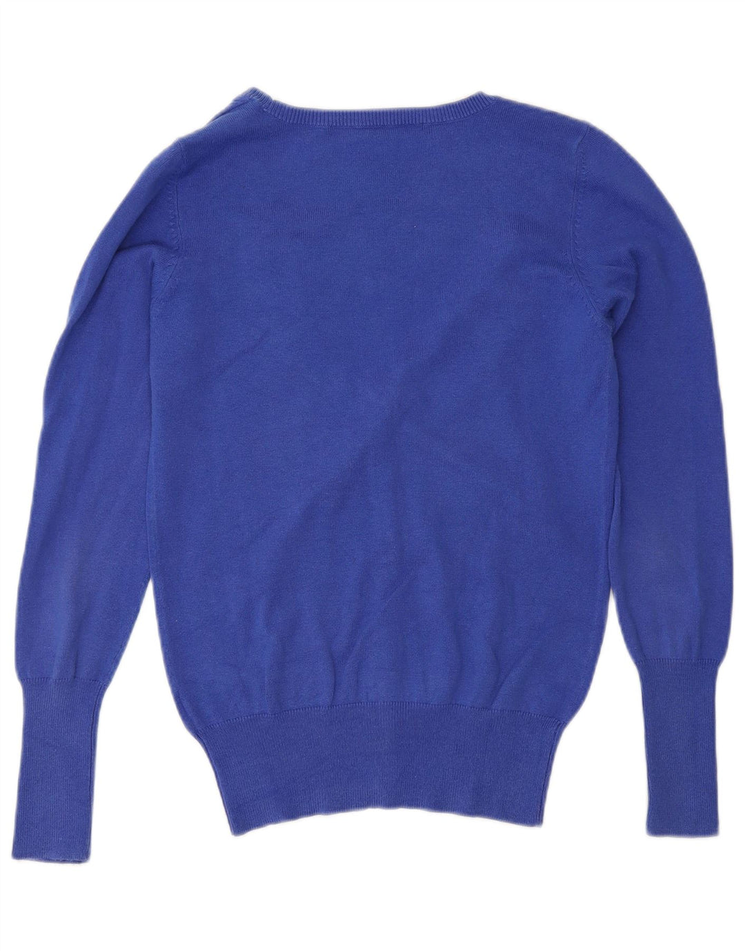 Zara Mujer Cárdigan Suéter UK 12 Azul Medio