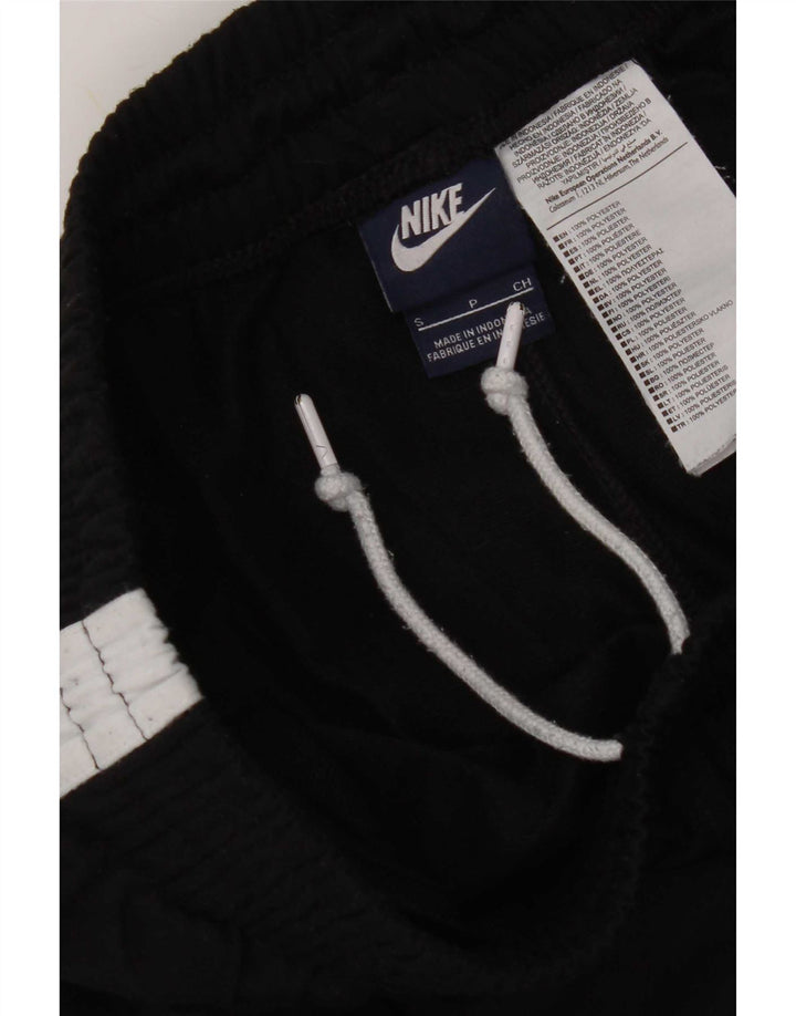 Nike - Pantalones de chándal para hombre (talla pequeña), color negro y poliéster