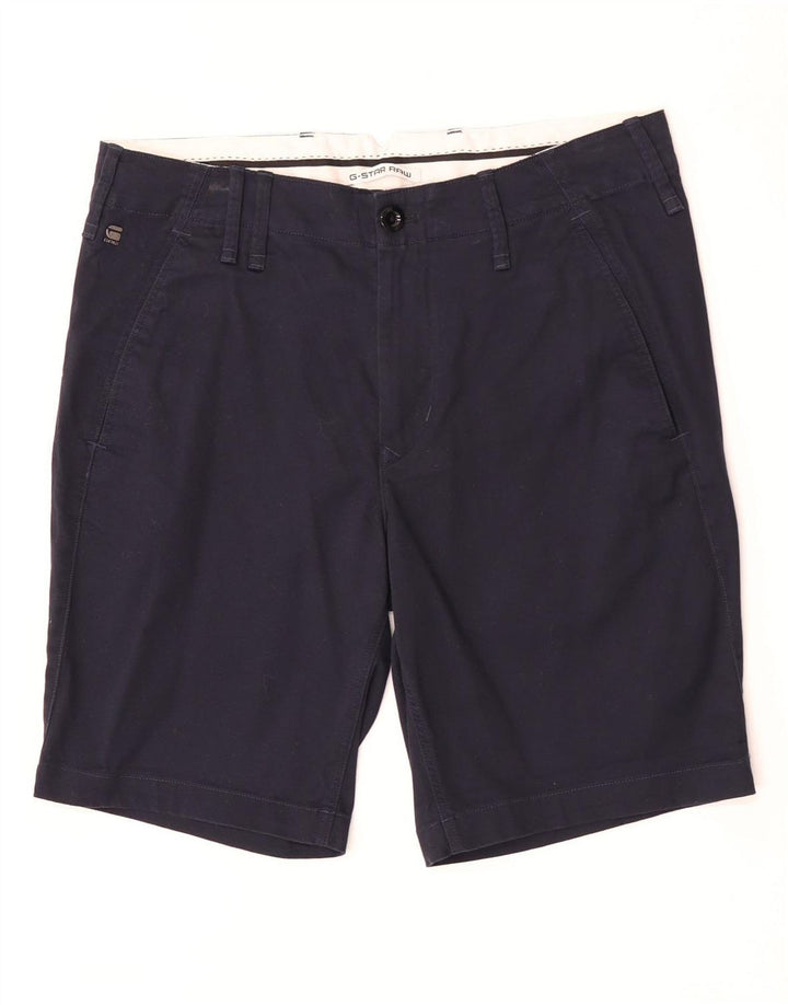 Pantalones cortos tipo cargo G-Star para hombre W33 Algodón azul marino mediano