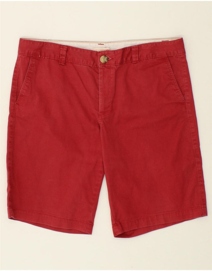 DOCKERS Womens Chino Shorts US 12 Large W34 Red Cotton Vintage Dockers and Second-Hand Dockers from Messina Hembry 
