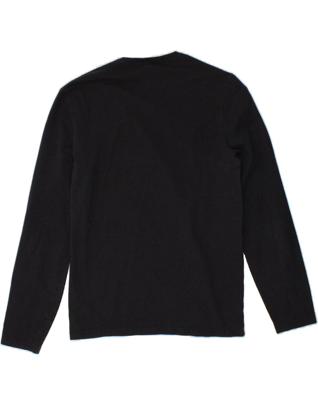 CALVIN KLEIN Womens Graphic Top Long Sleeve UK 18 XL Navy Blue Cotton Vintage Calvin Klein and Second-Hand Calvin Klein from Messina Hembry 