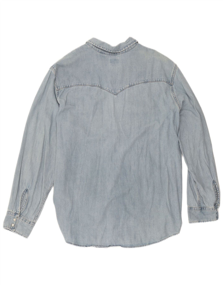 Levi's Camisa Vaquera Alta Para Hombre XL Algodón Azul