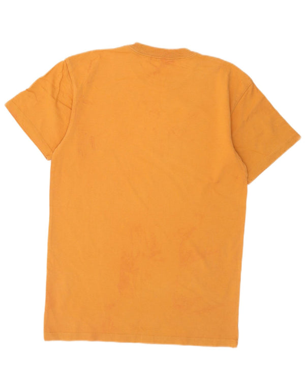 Carhartt Camiseta Hombre Top XS Naranja Algodón