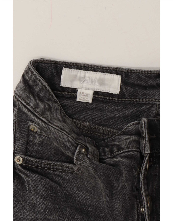 Zara Vaqueros Acampanados Niña 9-10 Años W24 L25 Gris