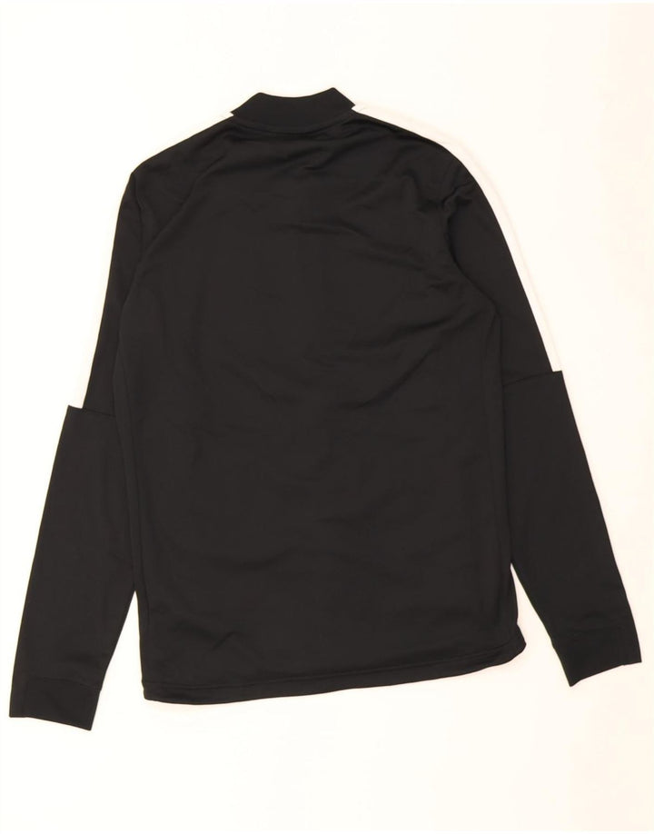 Nike Hombre Dri Fit Chándal Top Chaqueta Mediano Negro Colorblock Poliéster