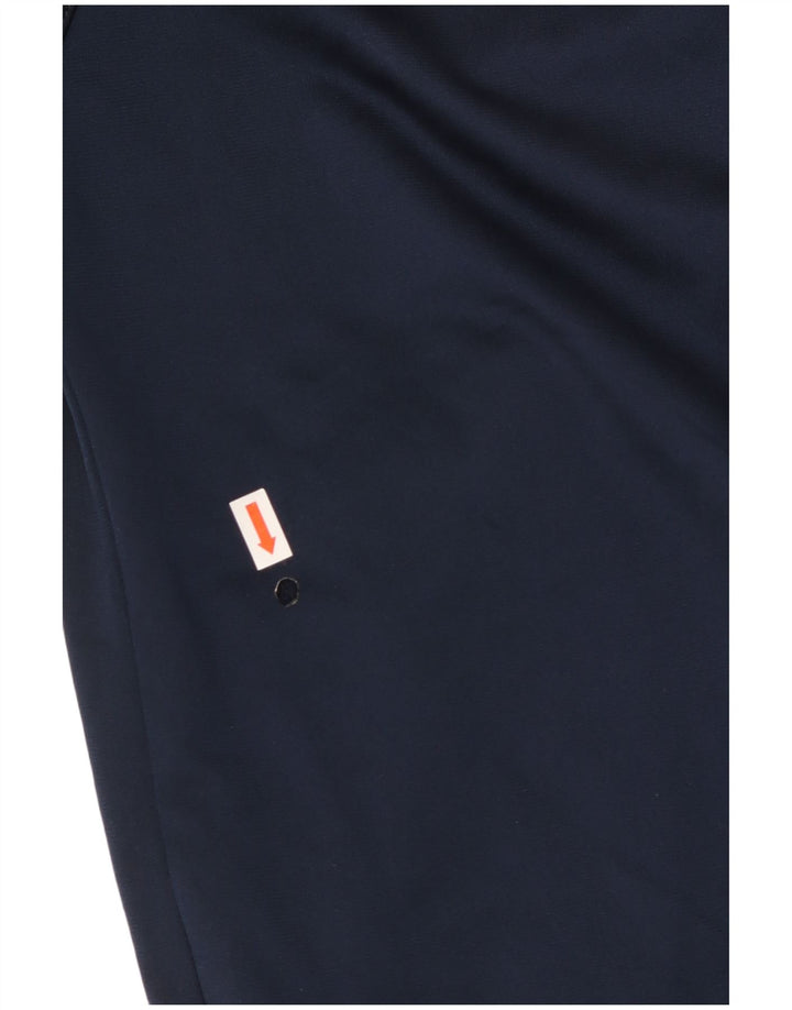 LOTTO Chaqueta superior de chándal con gráfico para hombre Azul marino medio Colorblock