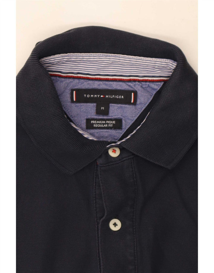 Polo Tommy Hilfiger Hombre Regular Fit Azul Marino Medio
