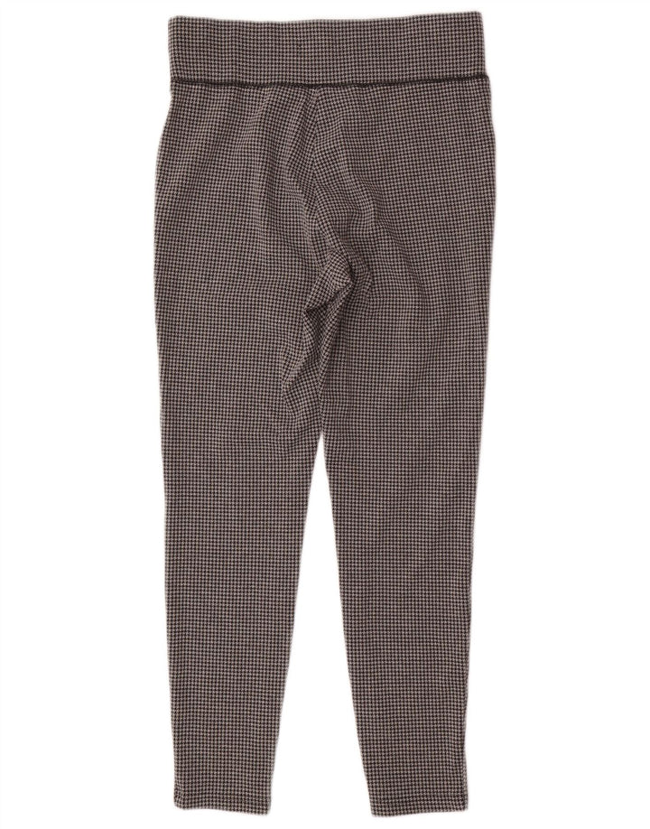 Marks & Spencer Leggings para mujer UK 44 Poliéster de pata de gallo gris grande