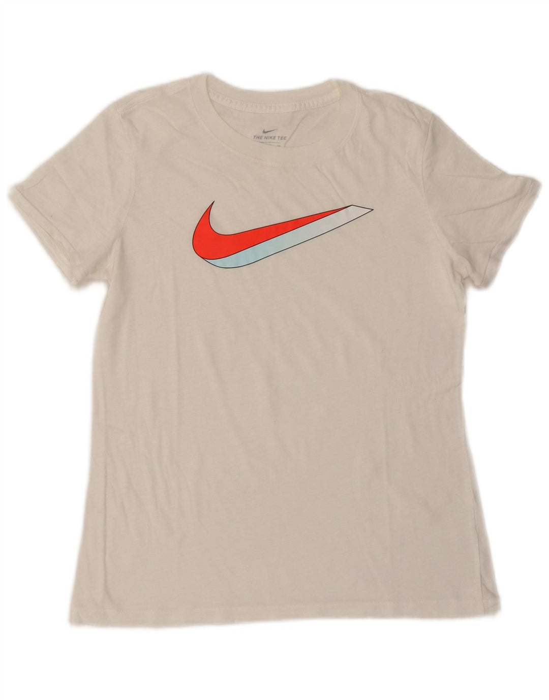Nike Camiseta gráfica para mujer Top UK 10 Small White