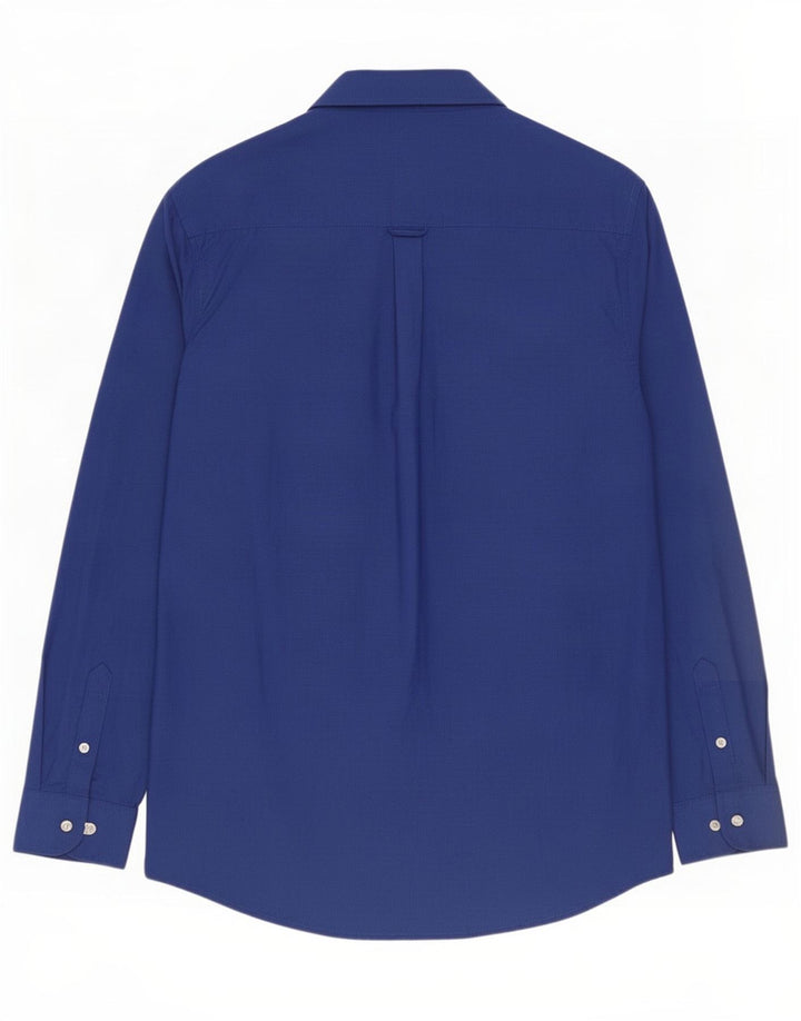 Camisa Chaps Niño 15-16 Años Azul Marino Algodón