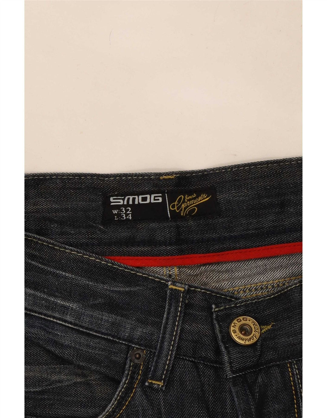 Vaqueros Bootcut Para Hombre Smog W32 L34 Azul Marino