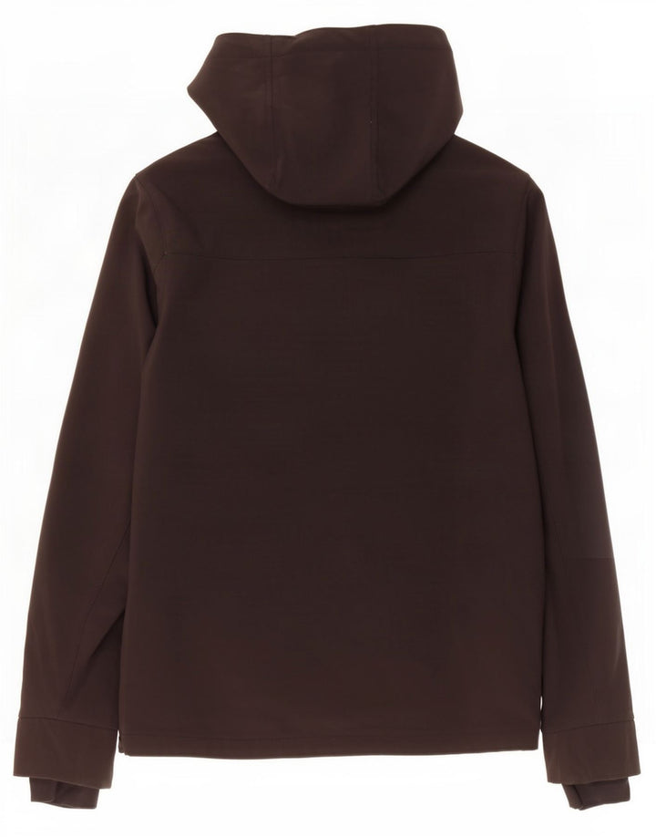Superdry Chaqueta cortavientos con capucha para hombre UK 36 Small Poliéster negro
