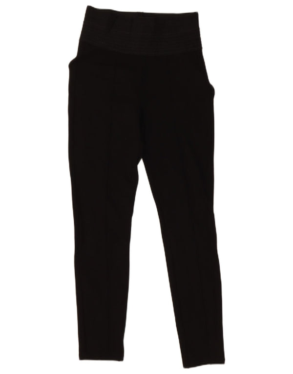 Zara Mujer Leggings Small Viscosa Negro