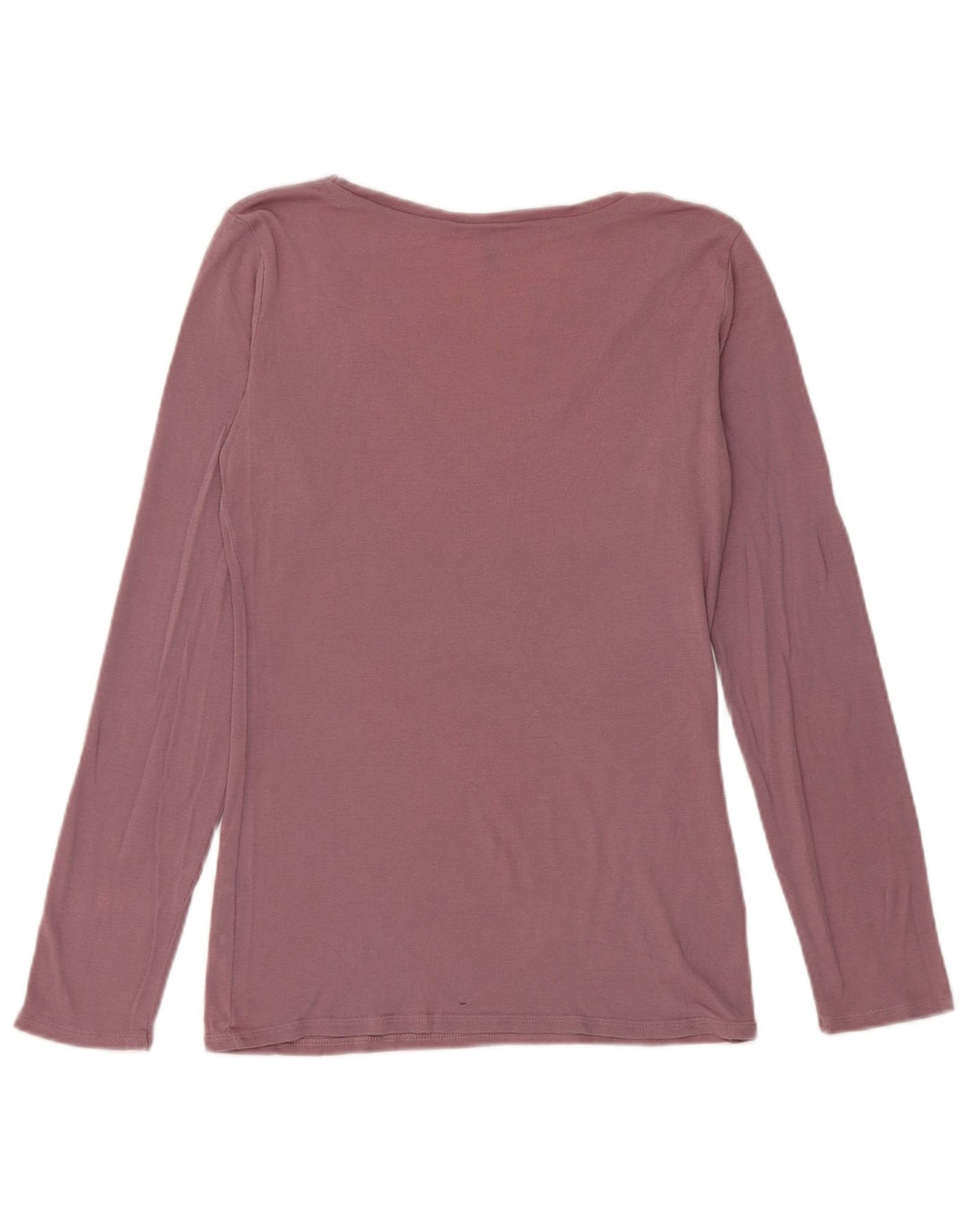 Benetton Mujer Top Manga Larga ES 42 Mediano Morado