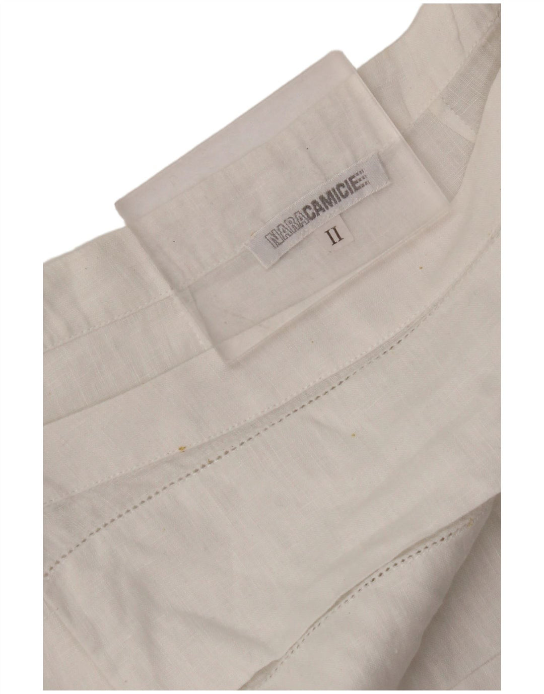 NARACAMICIE Blusa sin mangas para mujer UK 8 Small White