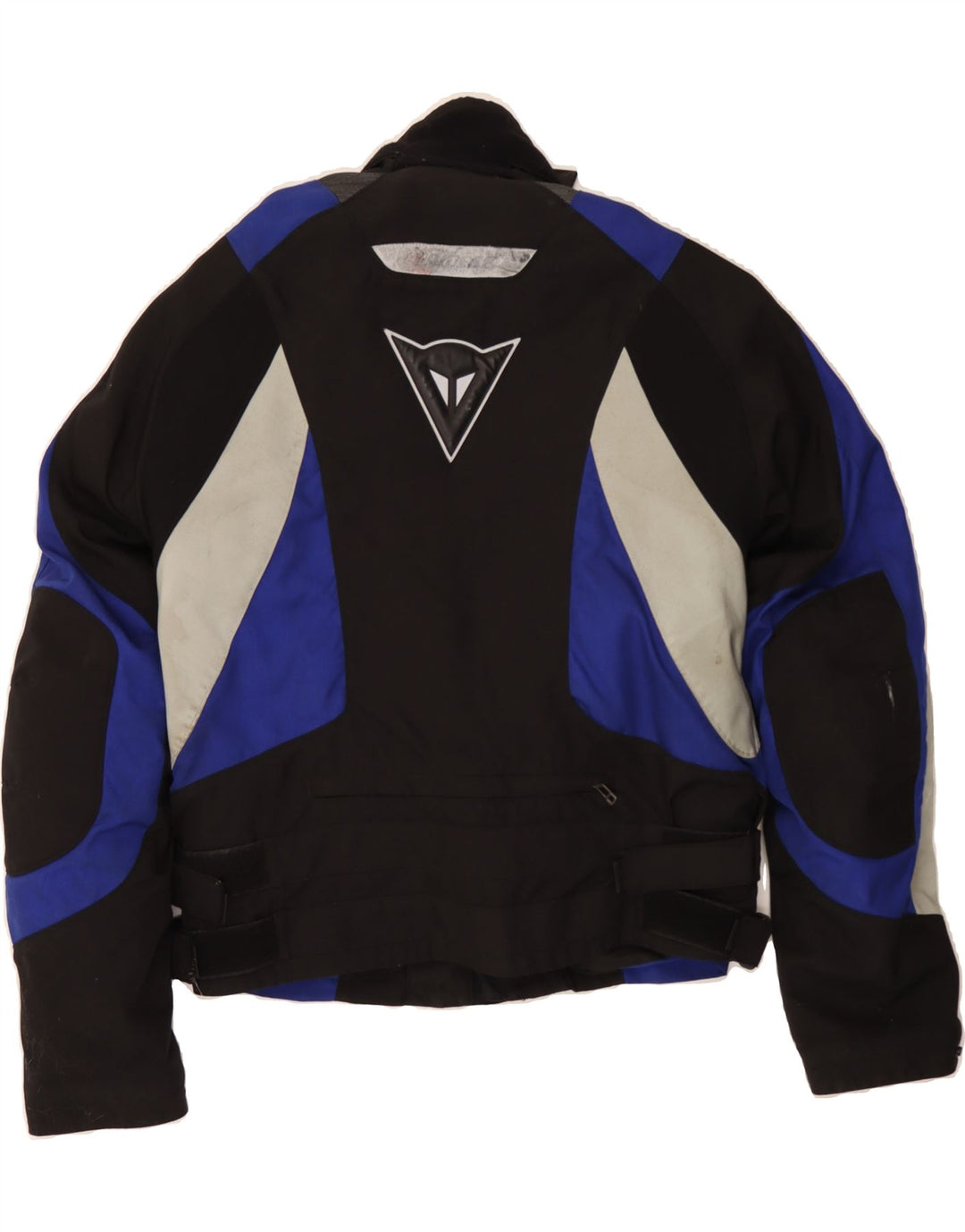 DAINESE Mens Motorcycle Racer Jacket Size 54 Large Black Colourblock Vintage Dainese and Second-Hand Dainese from Messina Hembry 
