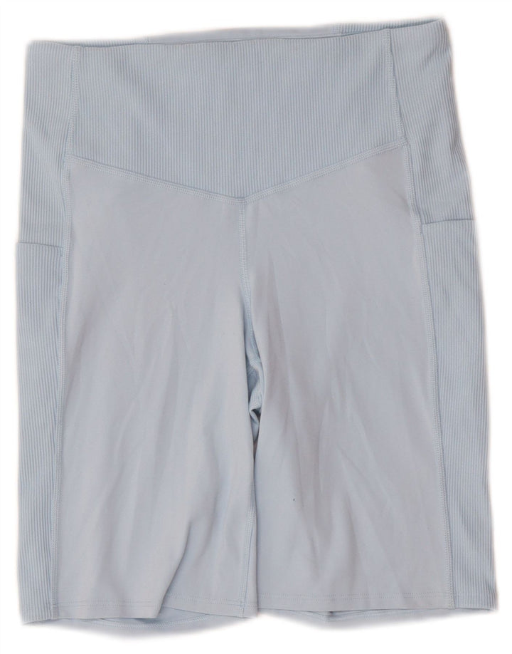 The North Face Pantalones cortos deportivos para mujer UK 44 Poliéster azul grande