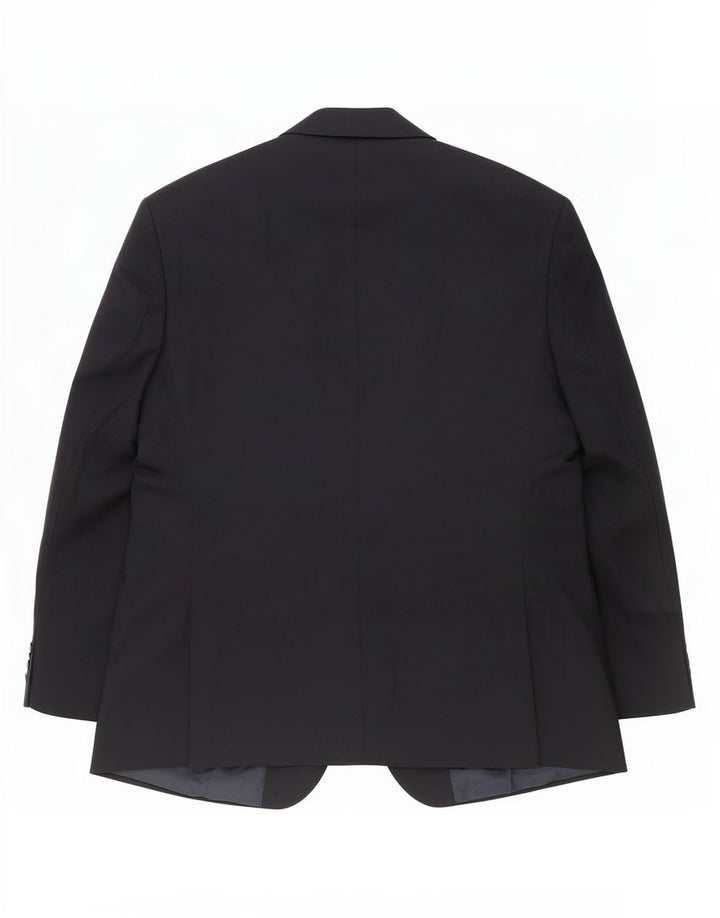 Marks & Spencer Chaqueta tipo blazer con 2 botones para hombre UK 50 3XL Poliéster azul marino