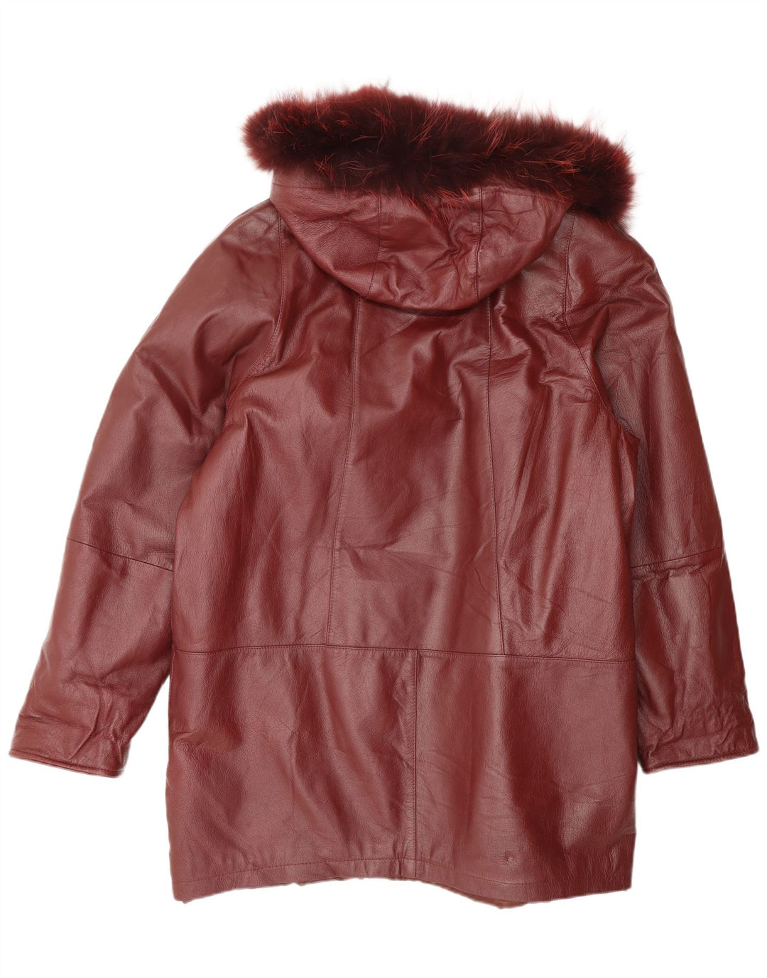 Abrigo Privilegi Mujer Oversize Con Capucha IT 42 Medium Borgoña