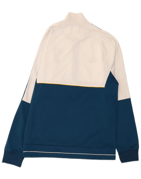 Adidas Mens Juventus Chándal Top Chaqueta Medio Azul Marino Colorblock