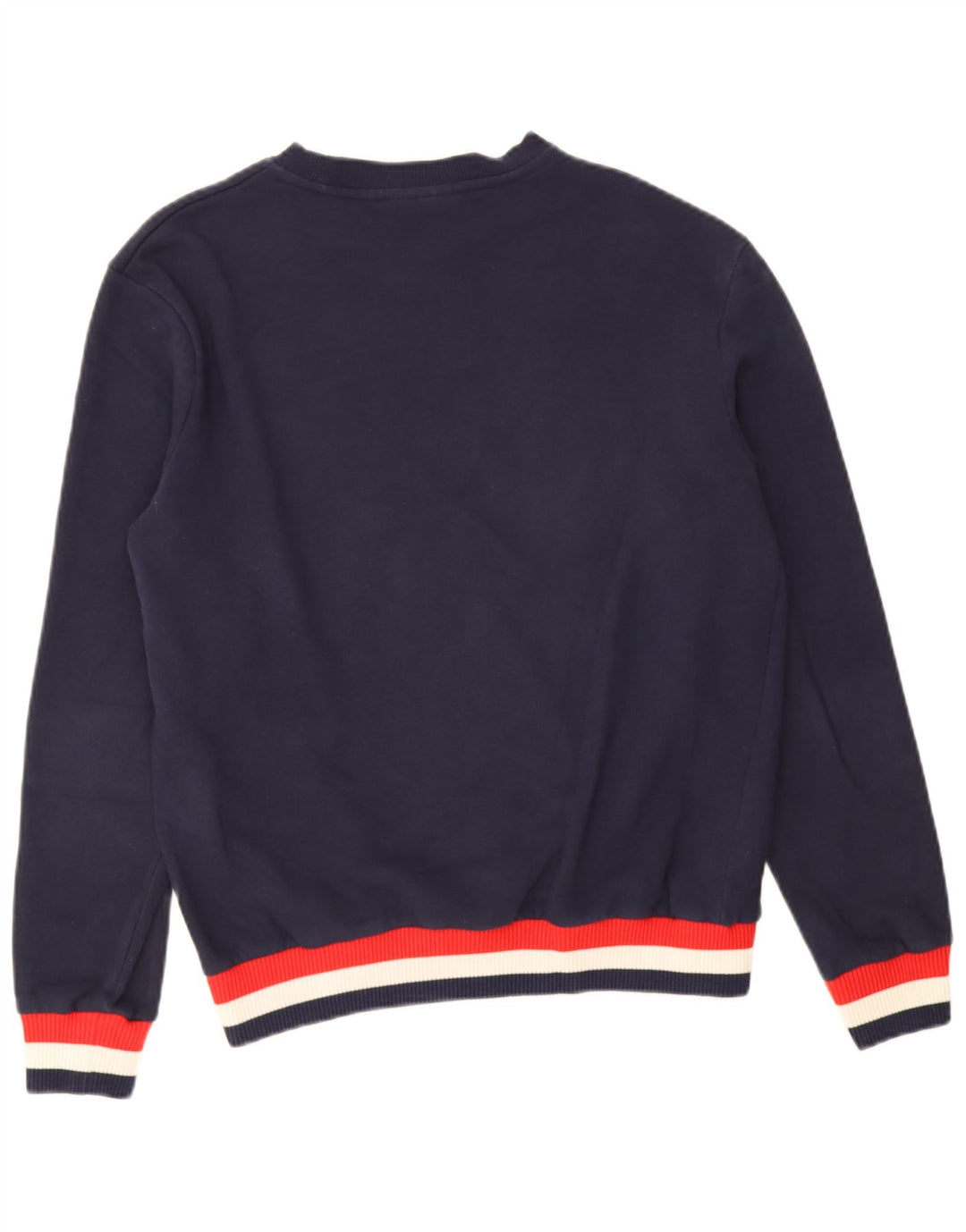 Fila Hombre Graphic Sudadera Jumper Medium Azul Marino Algodón
