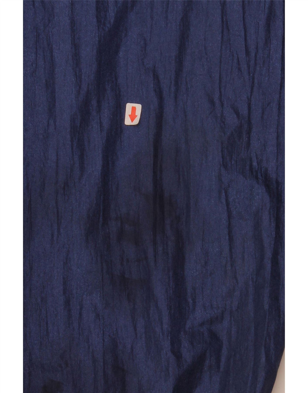 Pantalón impermeable vintage para hombre azul medio
