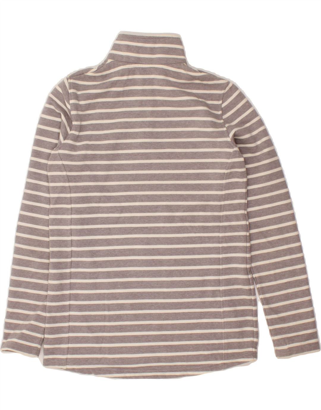 MOUNTAIN WAREHOUSE Womens Zip Neck Sweatshirt Jumper UK 8 Small Grey Vintage Mountain Warehouse and Second-Hand Mountain Warehouse from Messina Hembry 