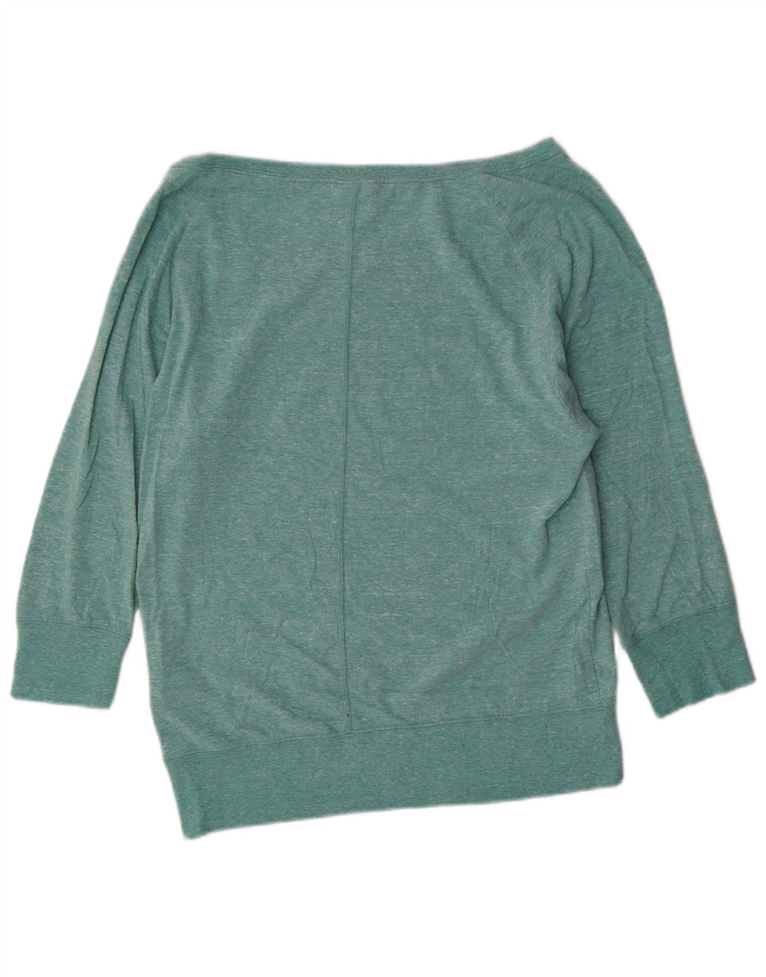 Nike Top gráfico con hombros descubiertos y manga larga para mujer UK 10 Small Turquesa