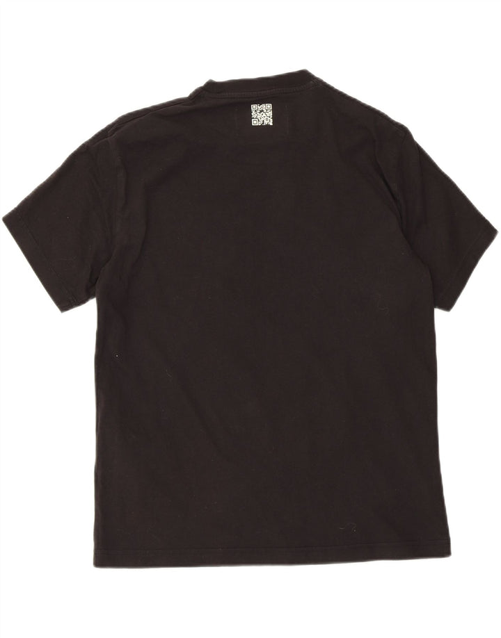 CHAMPION Mens T-Shirt Top Small Black Cotton Vintage Champion and Second-Hand Champion from Messina Hembry 