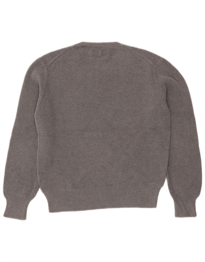 All Saints - Jersey de cuello redondo para mujer, talla 40, color gris medio