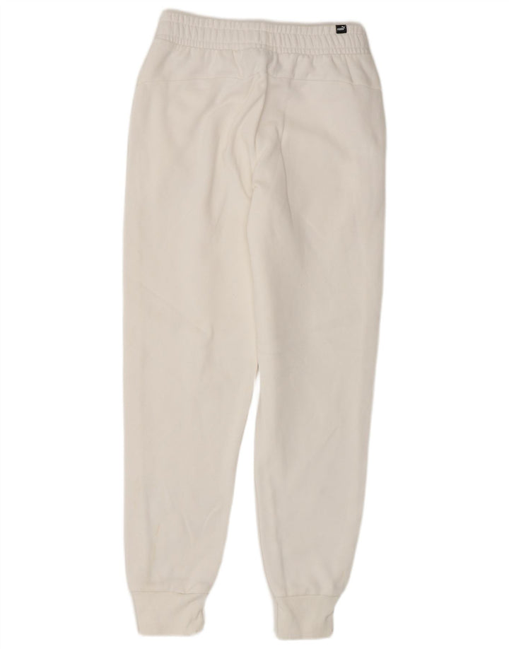 Puma Pantalones De Chándal Para Hombre Joggers Small Blanco