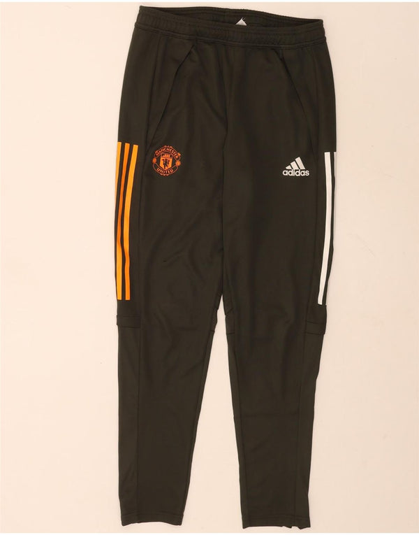 Adidas Hombre Manchester United Pantalones De Chándal Mediano Caqui Poliéster
