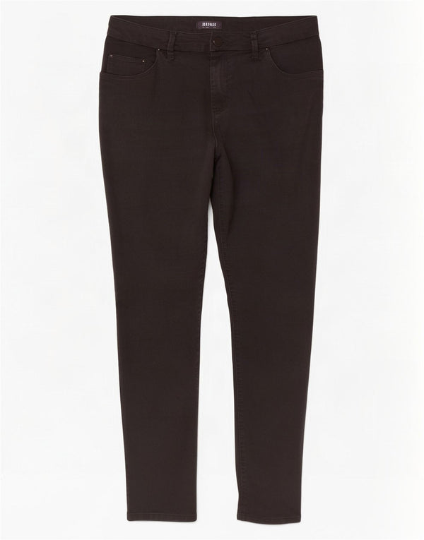 Marks & Spencer Vaqueros Jegging para Mujer UK 18 XL W36 L30 Algodón Negro
