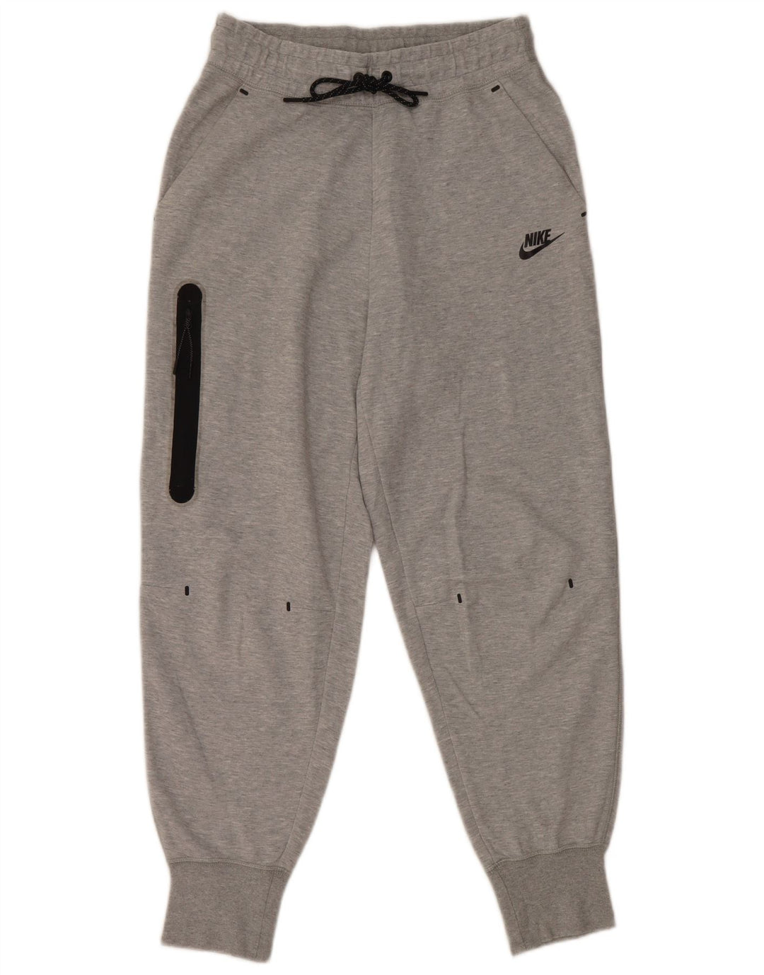 NIKE Hombre Pantalones de Chándal Joggers Small Gris Algodón