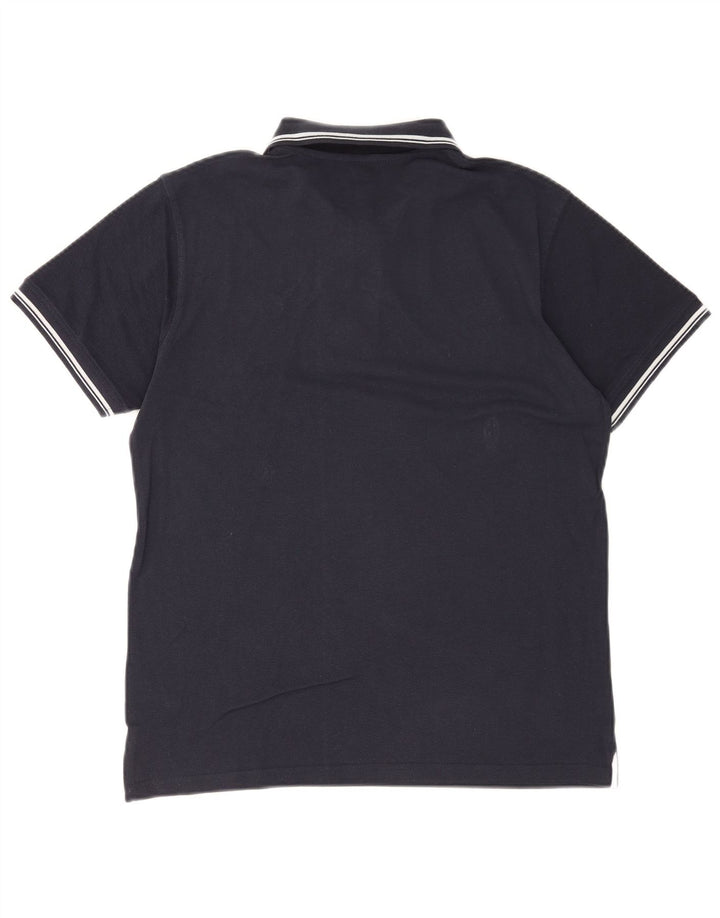 Sergio Tacchini Polo Hombre Small Azul Marino Algodón