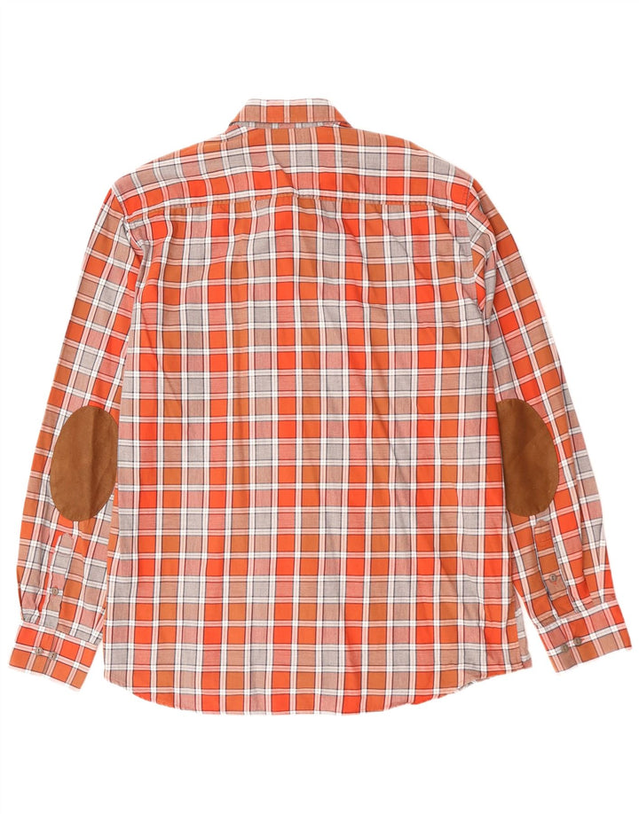 LERROS Camisa Hombre XL Cuadros Rojo Algodón