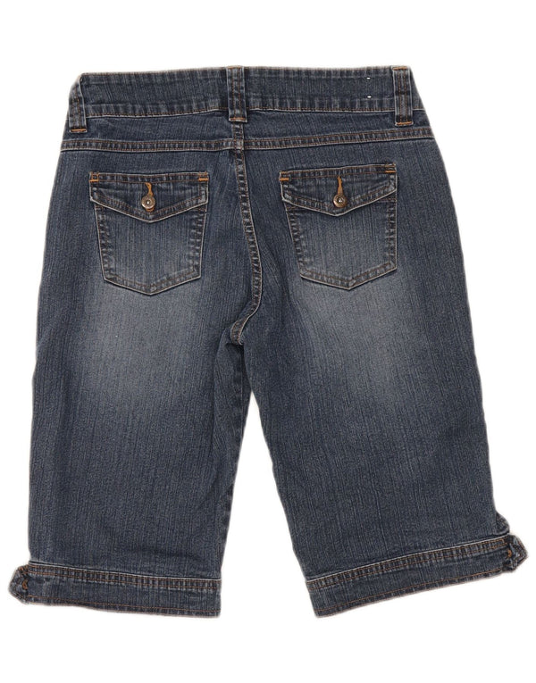 Lee - Pantalones cortos de mezclilla para mujer US 6 mediano W28 algodón azul