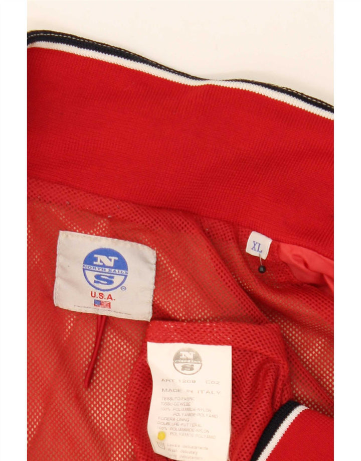 North Sails Chubasquero Hombre UK 42 XL Nylon Color Block Beige