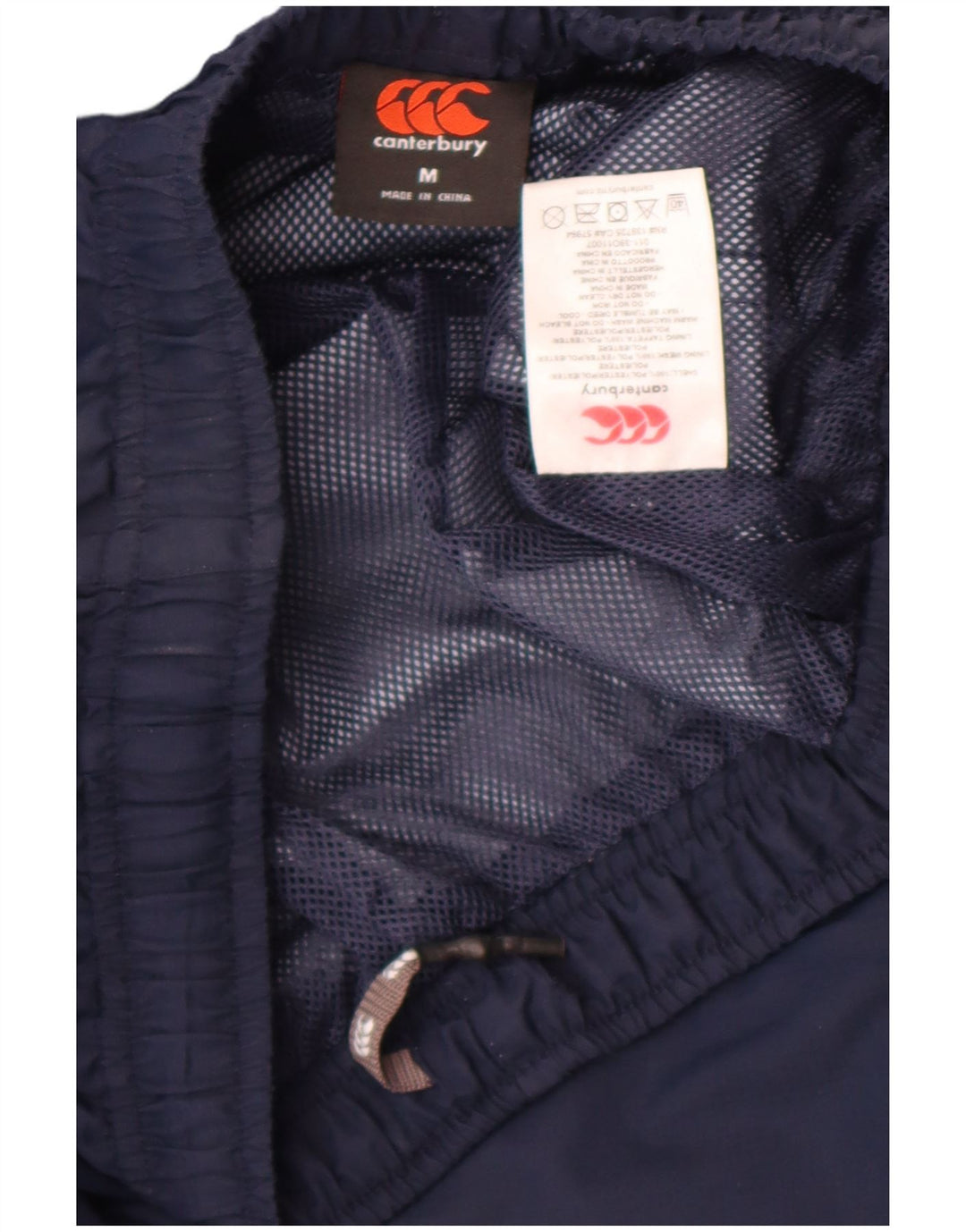 Pantalón Impermeable Canterbury Hombre Poliéster Azul Marino Medio