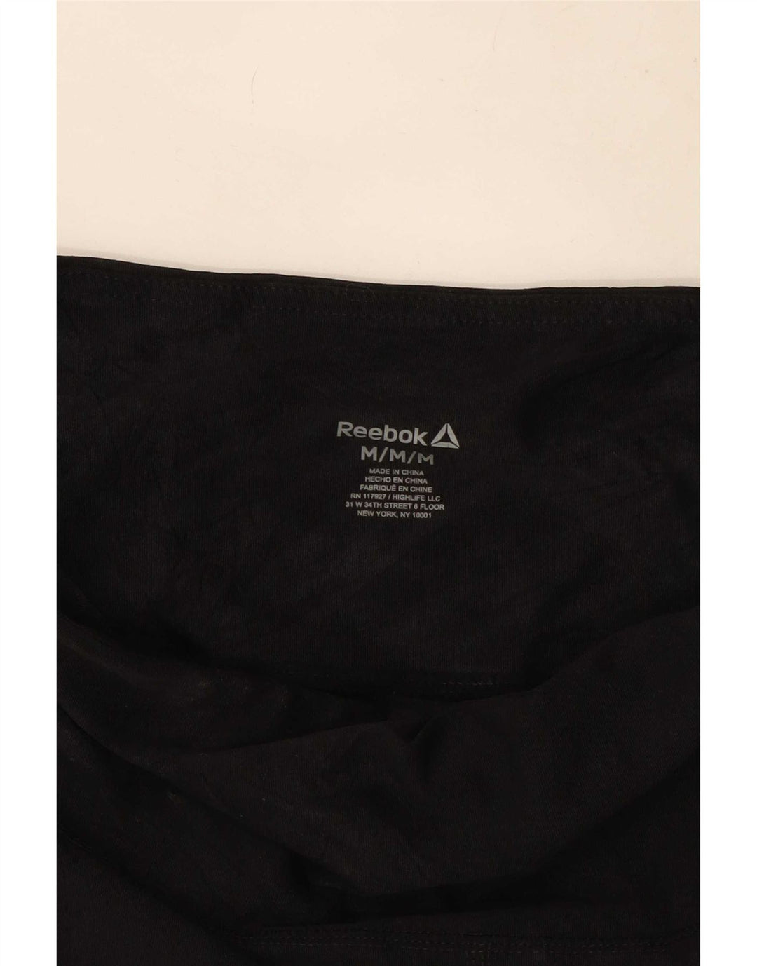 Reebok - Leggings gráficos para mujer, talla 40, talla M, color negro